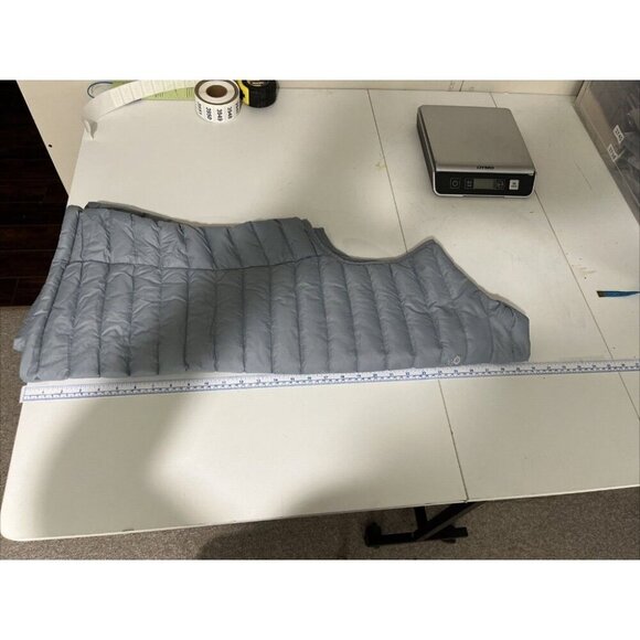 Mountain Hardwear Grey Goosedown Puffer Vest Womens Size XL - Picture 10 of 11